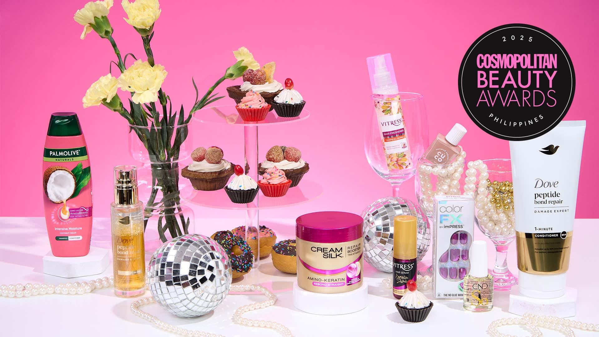 cosmo beauty awards 2025 hair and nails winners